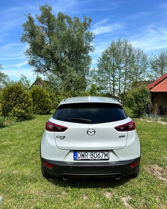 Mazda CX-3 cena 85000 przebieg: 65000, rok produkcji 2018 z Lesko małe 106